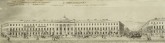 Дом Голландской церкви. Фрагмент панорамы Невского проспекта в Петербурге