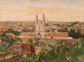 Вид на город Вильну