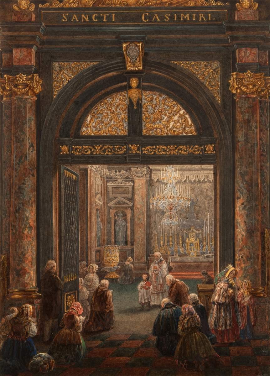 Капелла Святого Казимира в Вильне, Vasily Sadovnikov, 1847–1848