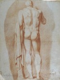 Мужская фигура. Рисунок с гипса