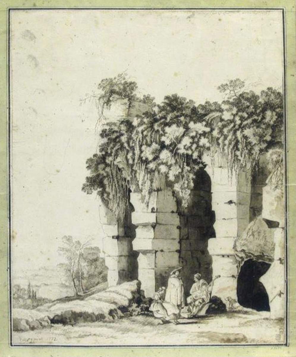 Развалины близ Рима, Semyon Shchedrin, 1772