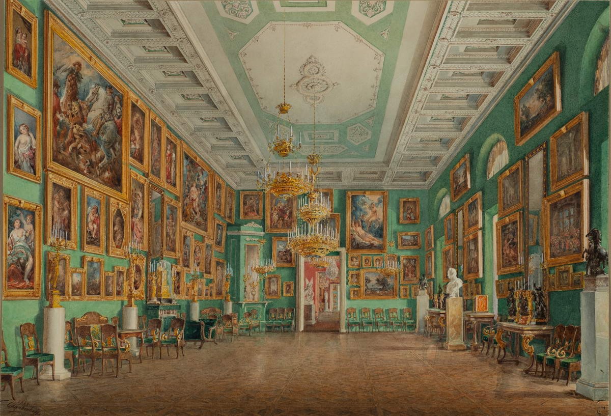 Прециоза (Картинная галерея), Vasily Sadovnikov, 1854