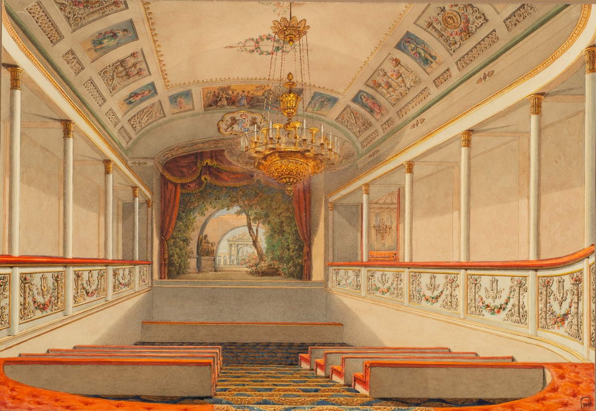 Театр, Vasily Sadovnikov, 1852-1854