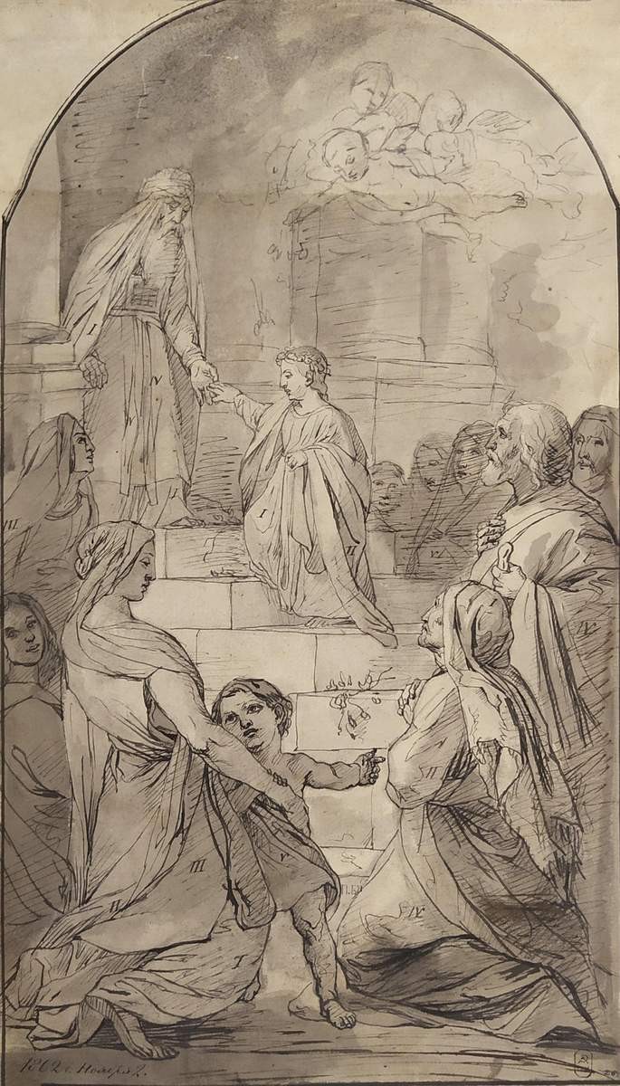 Введение во храм, Vassily Maximov, 1862