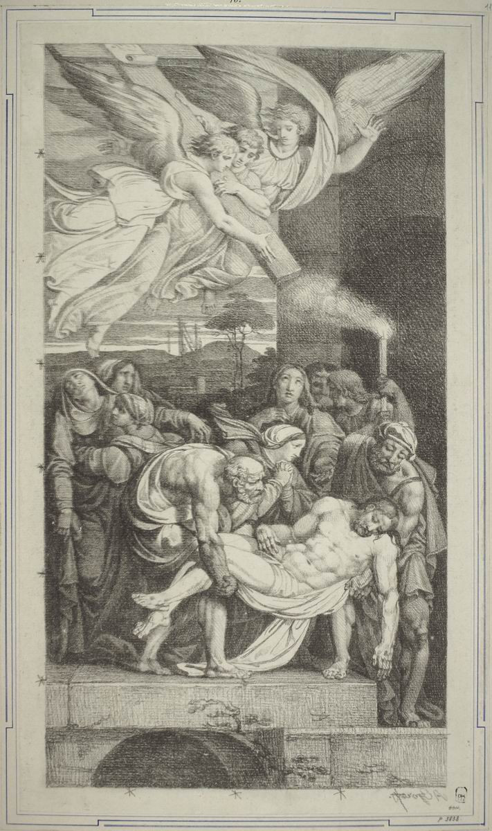 Положение во гроб, Aleksey Yegorov, 1820s
