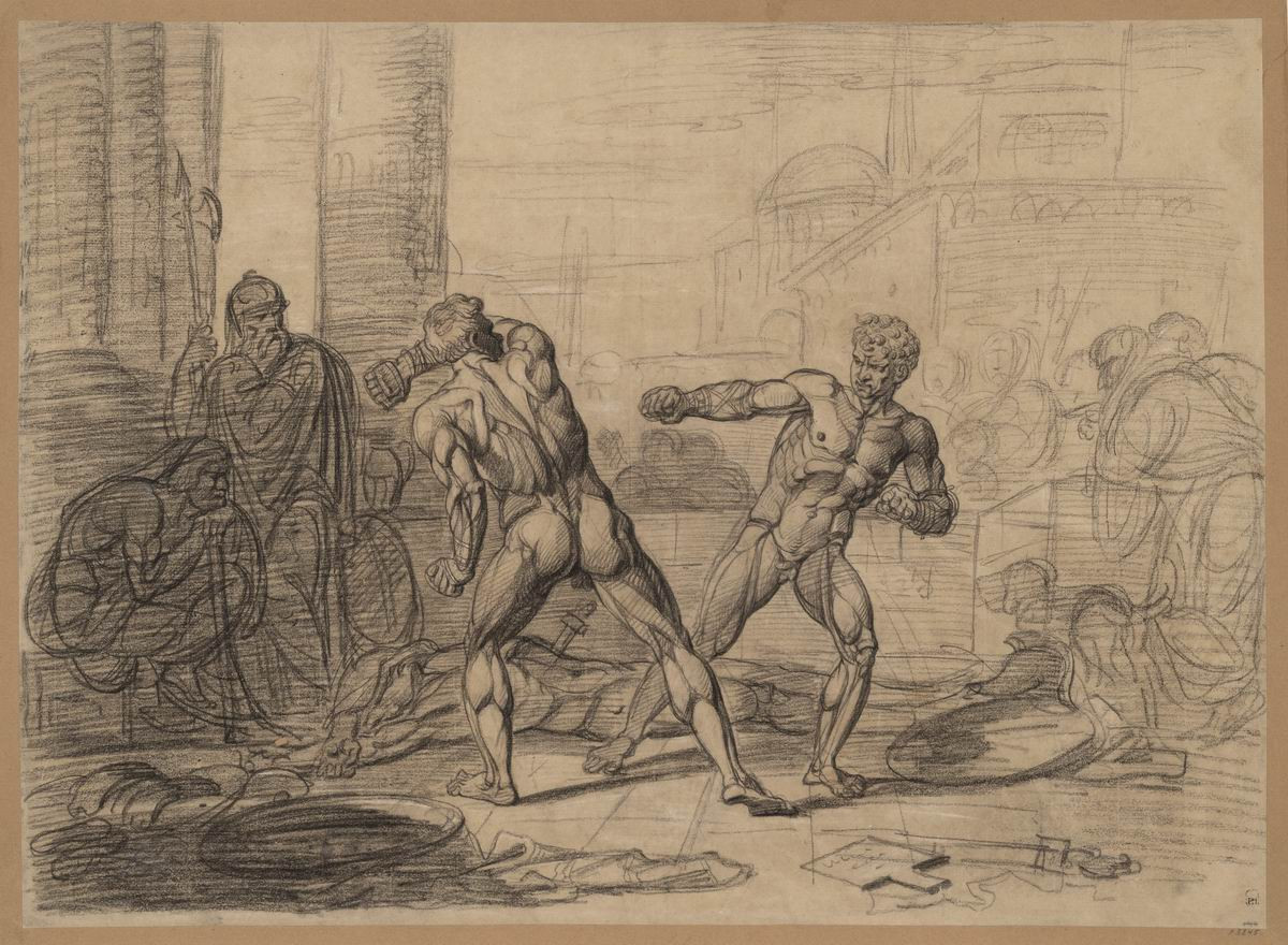 Борющиеся гладиаторы, Aleksey Yegorov, 1803–1806