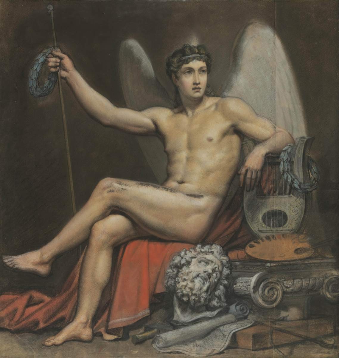 Гений искусств, Karl Bryullov, 1819–1821