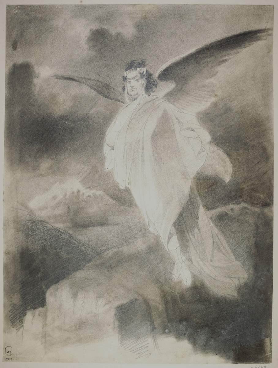 Летящий демон, Aleksandr Agin, 1842-1843 (?)