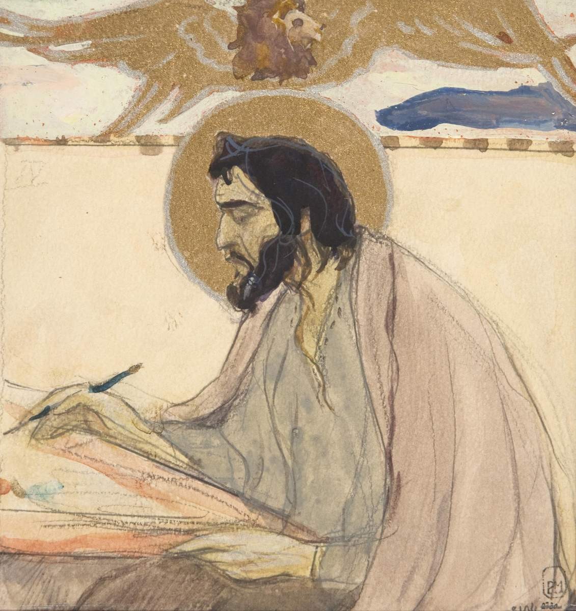 Евангелист Марк, Нестеров Михаил Васильевич, 1899-1900