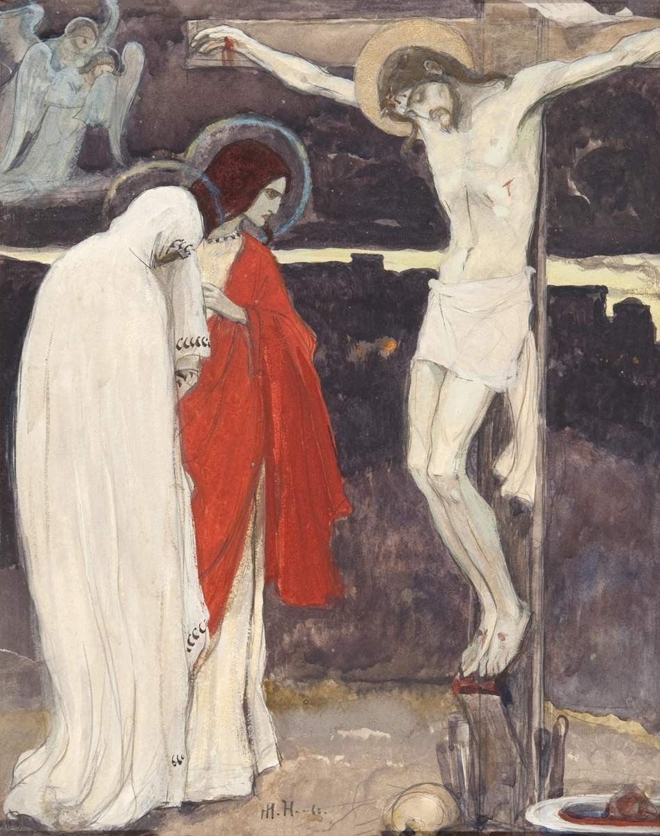 Голгофа, Mikhail Nesterov, 1898 - 1899