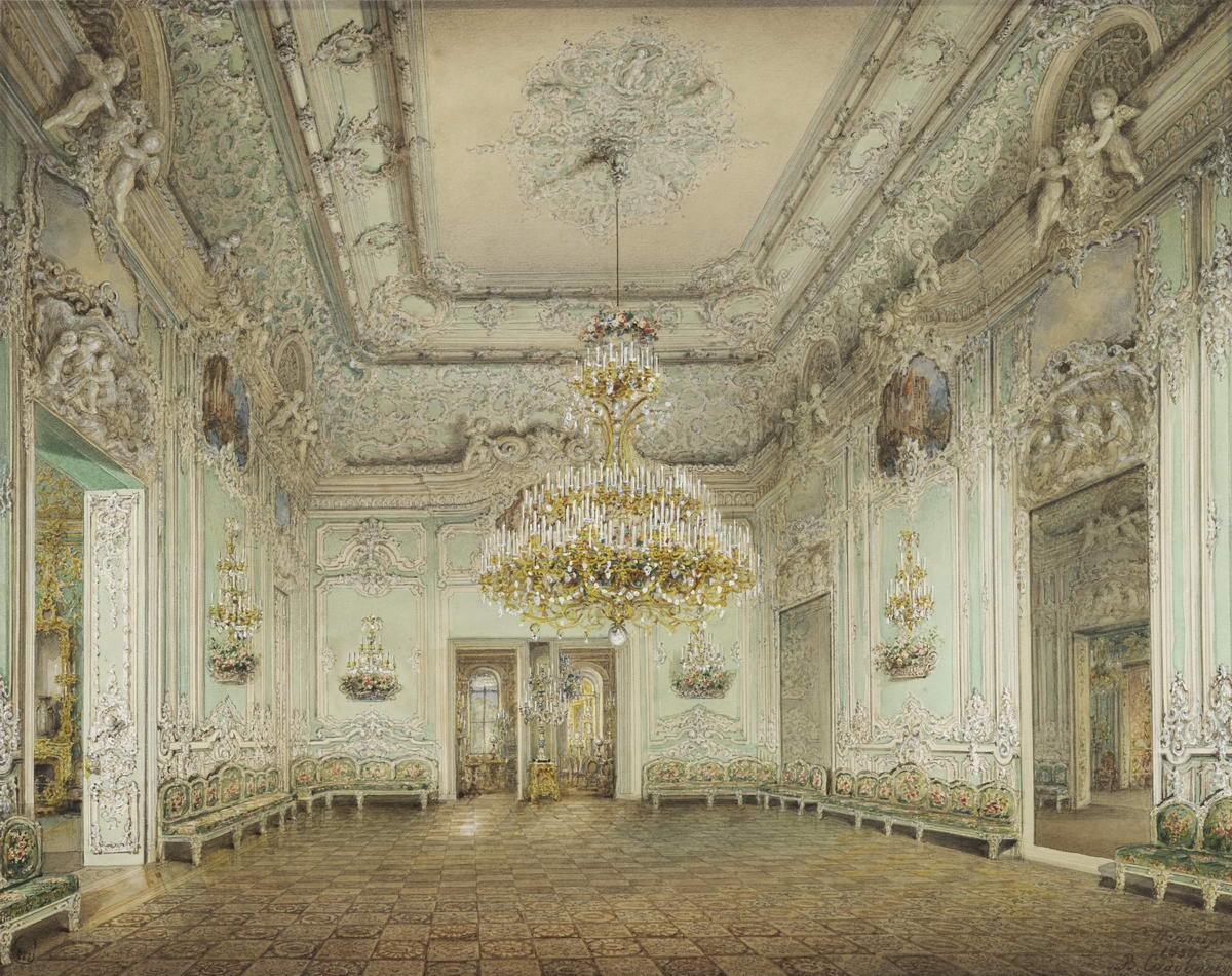 Бальный зал, Vasily Sadovnikov, 1859