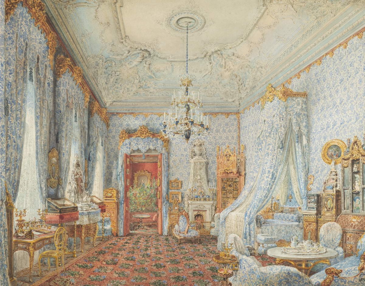 Спальня, Vasily Sadovnikov, late 1850s – 1860s