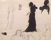 Иллюстрация к повести Н. С. Лескова «Оскорблённая Нетэта»