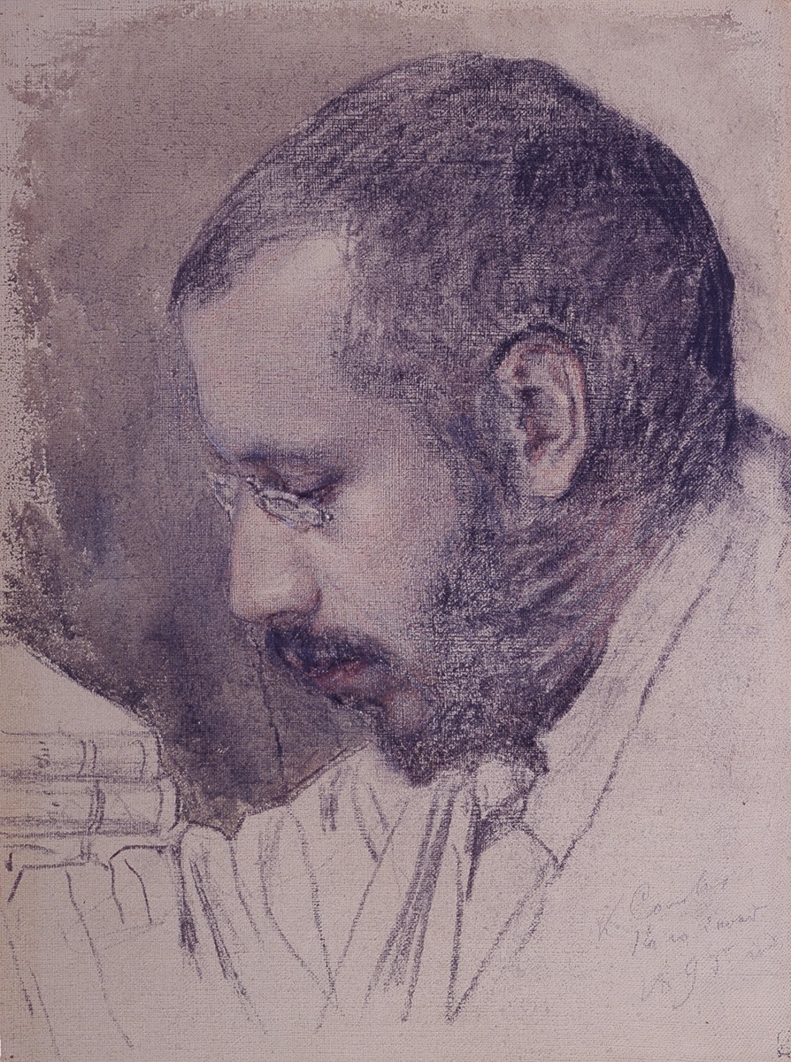 Портрет Александра Николаевича Бенуа, Konstantin Somov, 1895