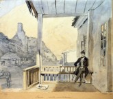 Князь Сергей Васильевич Долгорукий (1820–1853) на станции в Ларсе