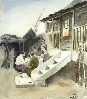 Ужин на свежем воздухе