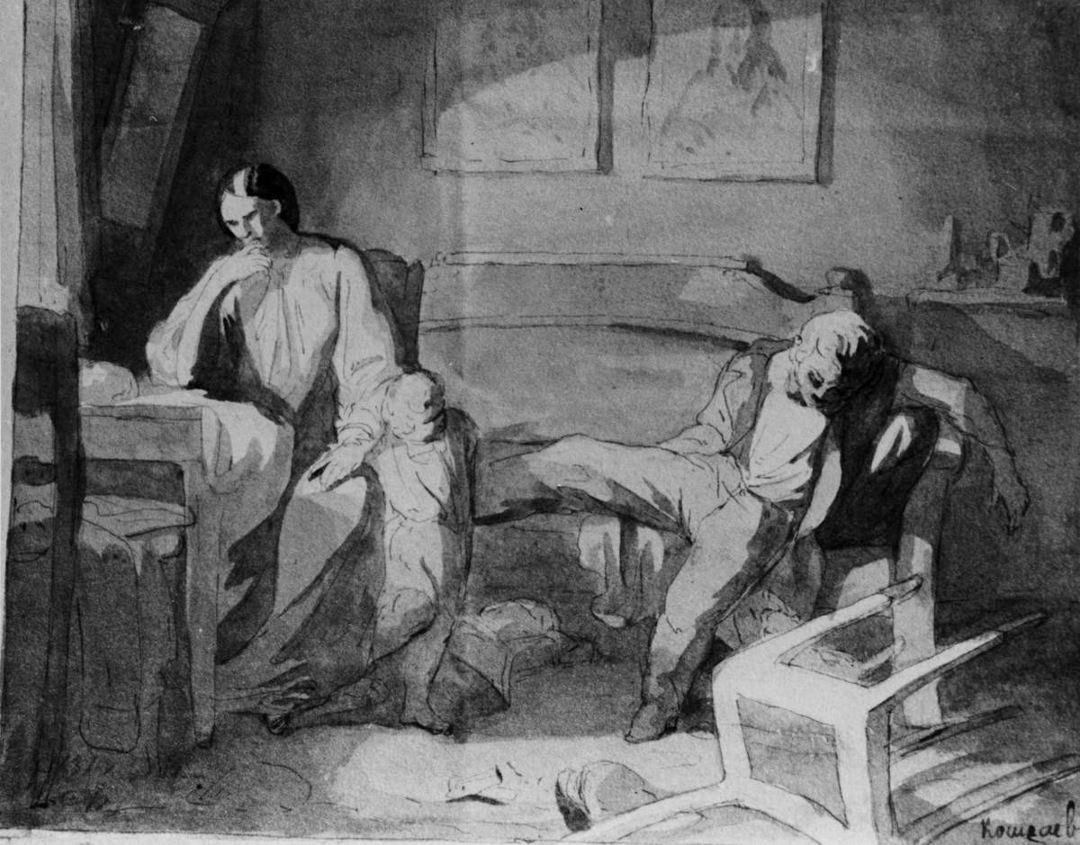 Первое число, Nikolay Koshelev, 1862