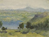 Озеро Неми (Италия). Этюд