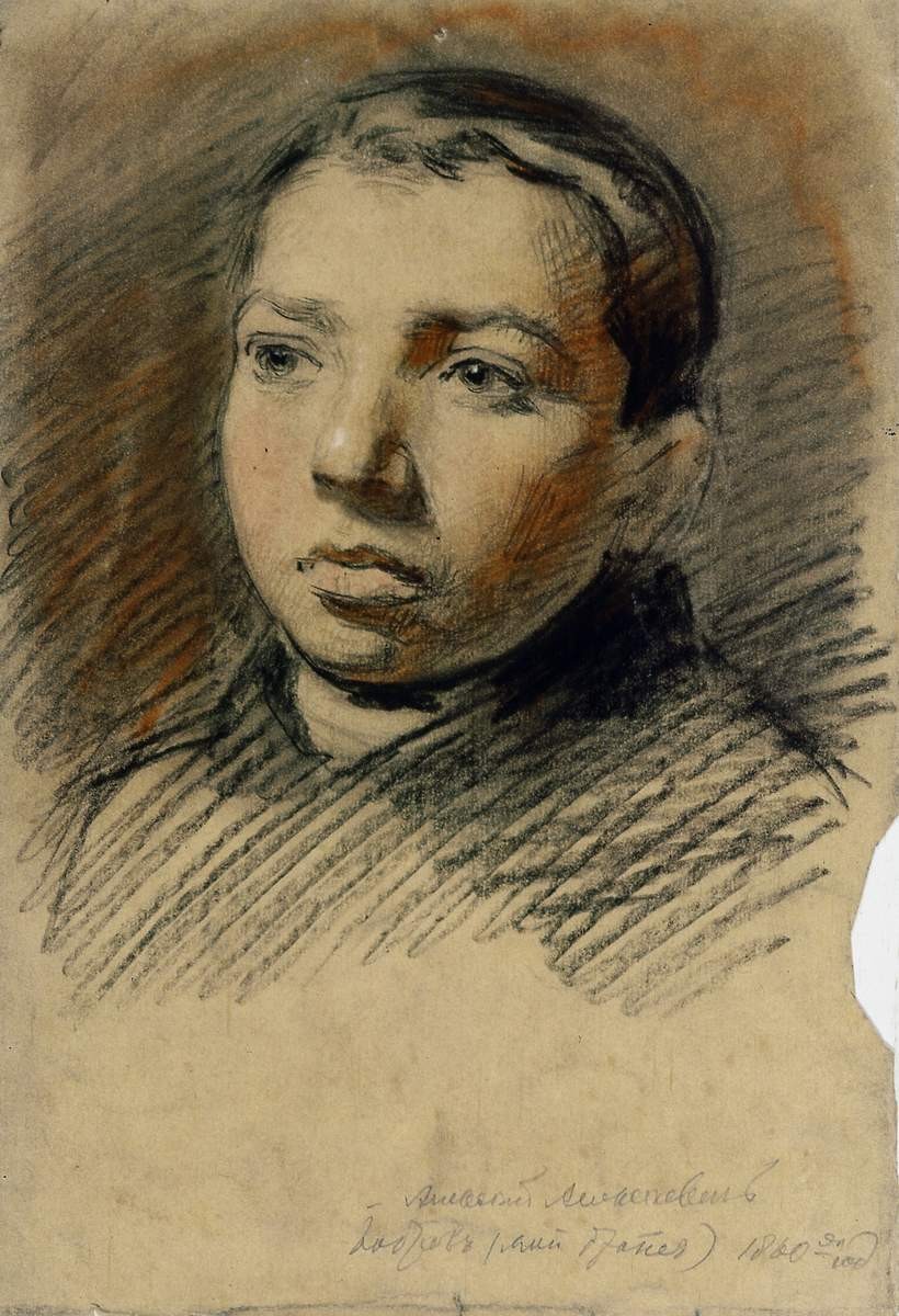 Портрет А. А. Боброва, Viktor Bobrov, 1860