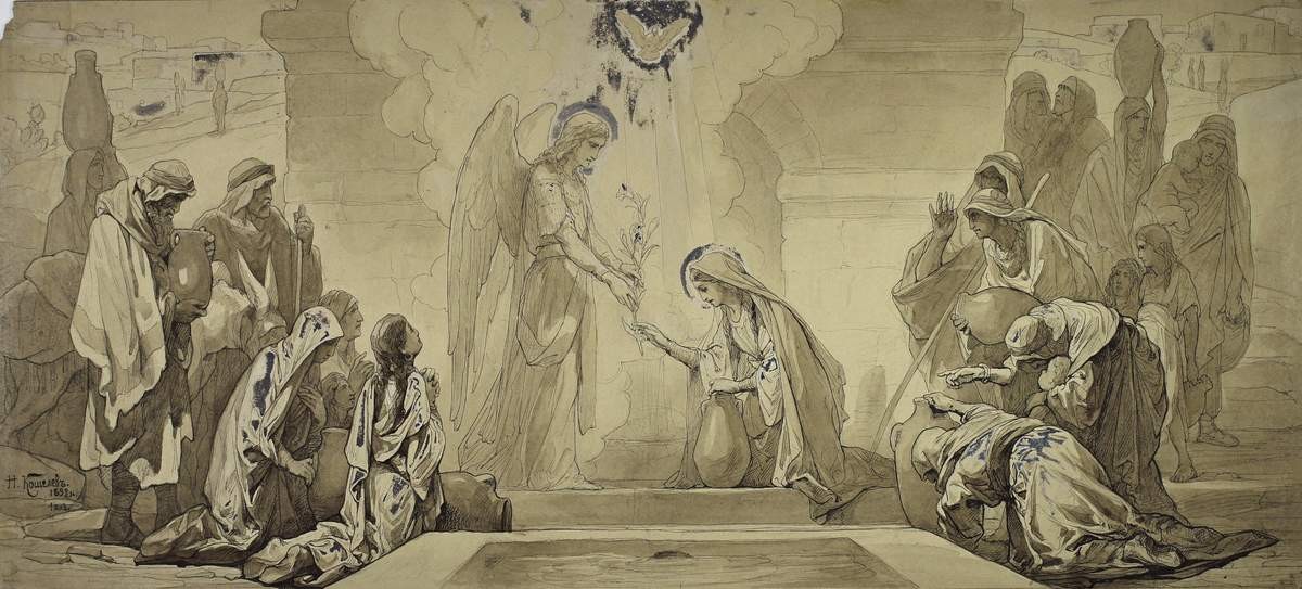 Благовещение, Nikolay Koshelev, 1892