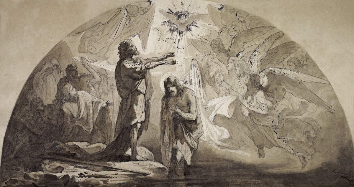 Крещение, Nikolay Koshelev, 1890s (?)