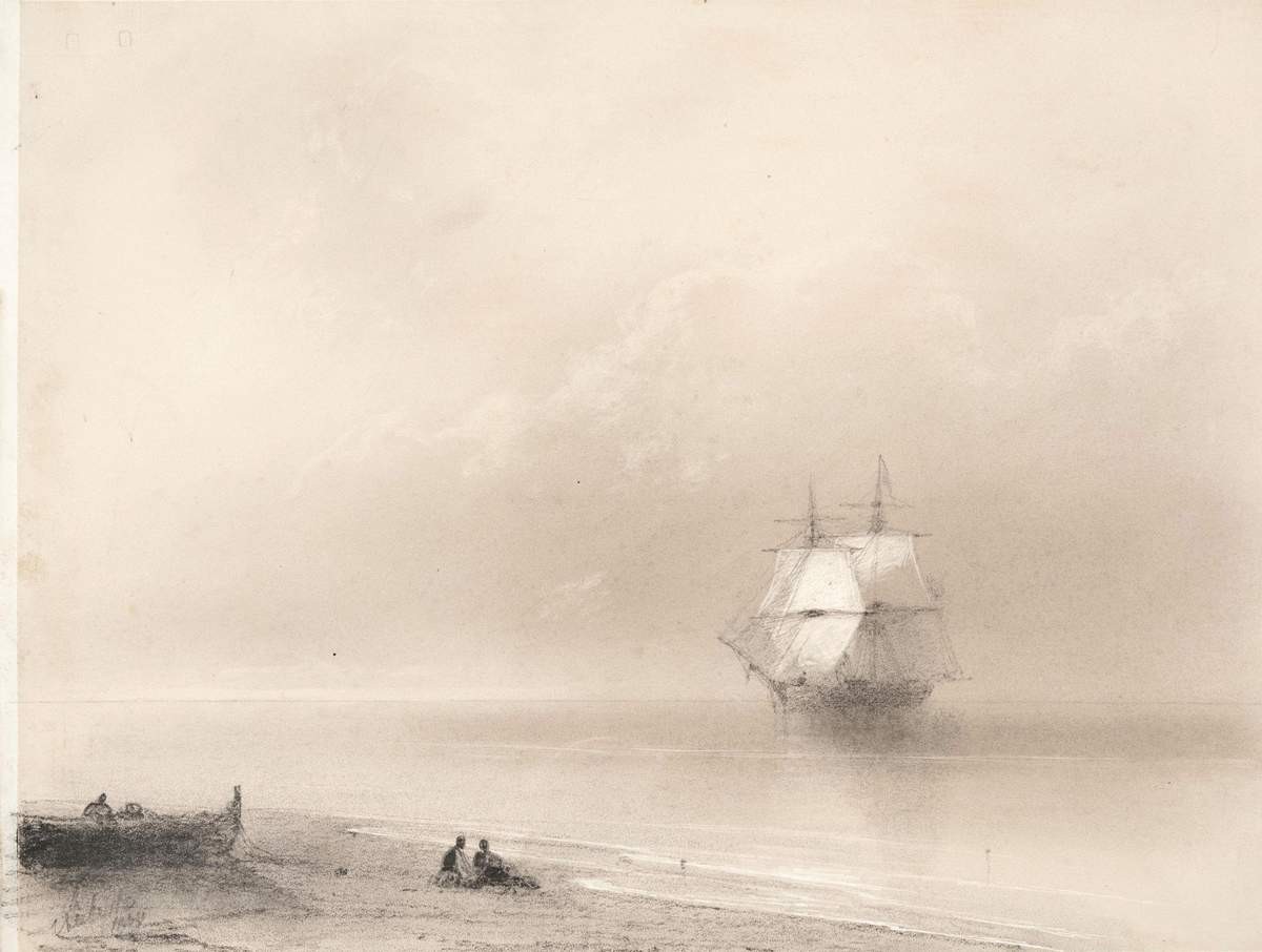 Штиль, Ivan Aivazovsky, 1878