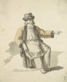 Крестьянин в тулупе