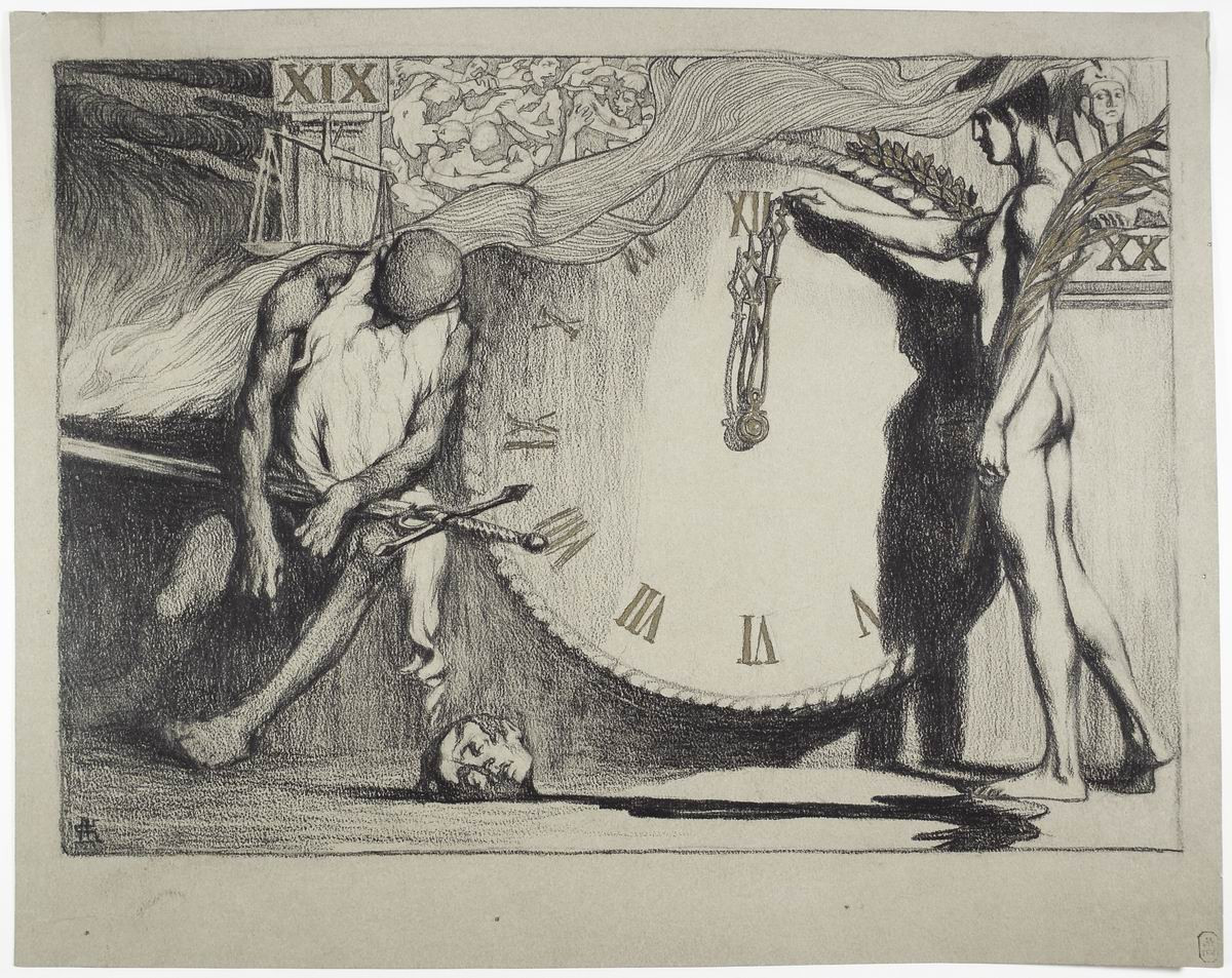 Новый год (век), Dmitry Kardovsky, 1899