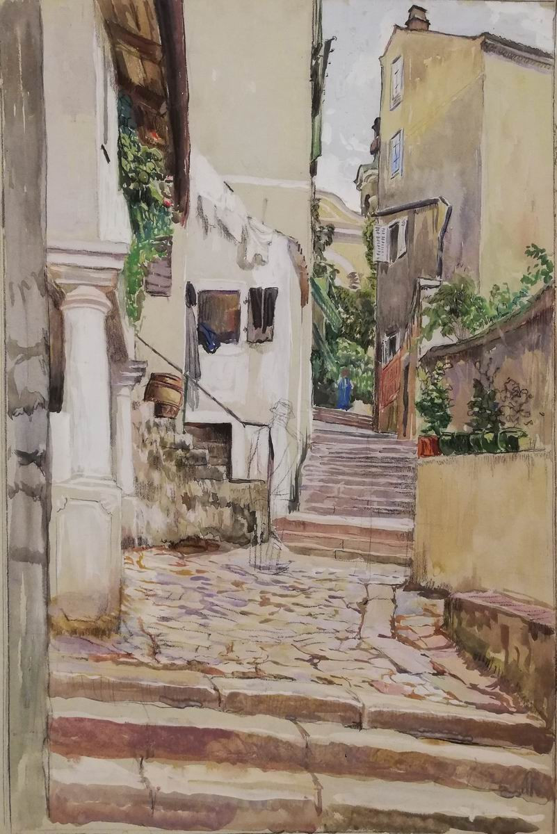 Аббация (Австрия), Dmitry Kardovsky, 1910
