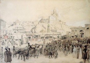 Торговая площадь. Тифлис