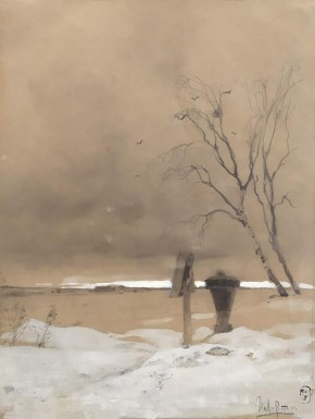 Могила Нади Яковлевой в имении Ларино Смоленской губернии