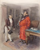 Знакомство Чичикова с генералом Бетрищевым