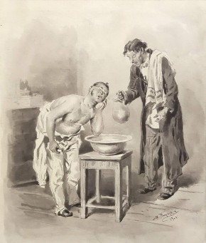 Умывающийся Чичиков