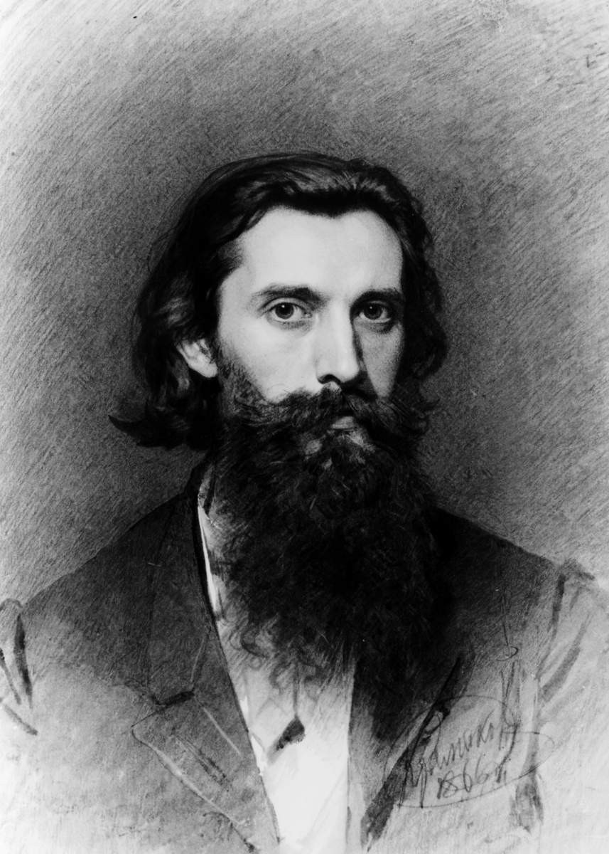 Портрет Н. Д. Дмитриева-Оренбургского, Ivan Kramskoi, 1866
