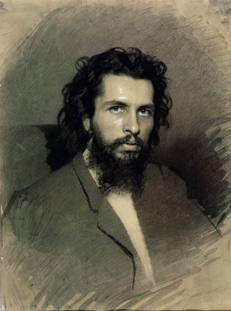 Портрет Н. А. Кошелева, Ivan Kramskoi, 1866