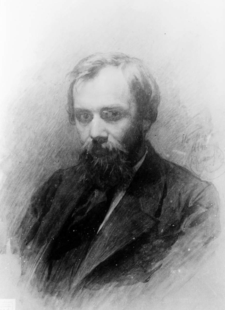 Портрет И. П. Раулова, Ivan Kramskoi, 1864