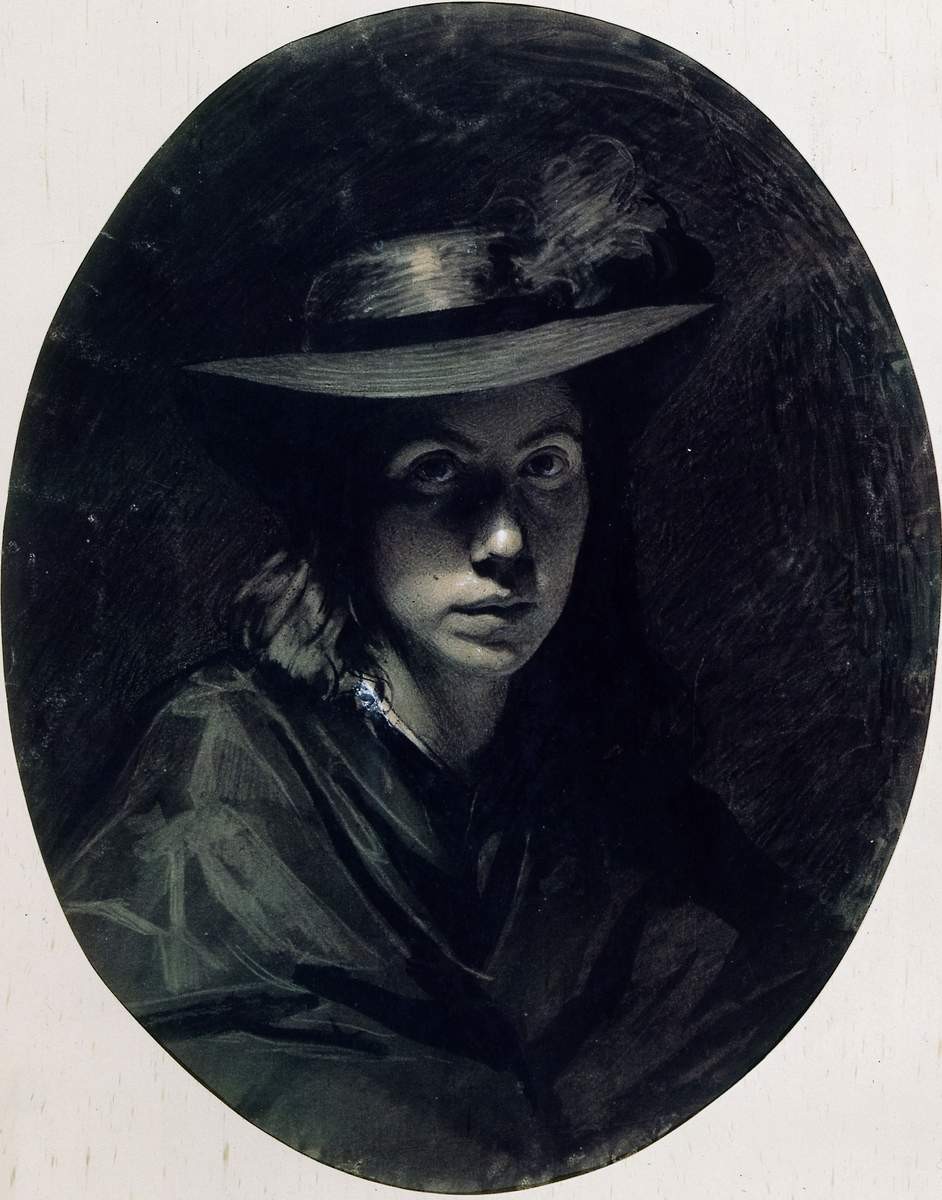 Портрет С. Н. Крамской, Ivan Kramskoi, 1863