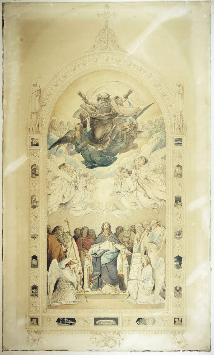 Сошествие Святого Духа, Fedor Antonovich Bruni, 1843