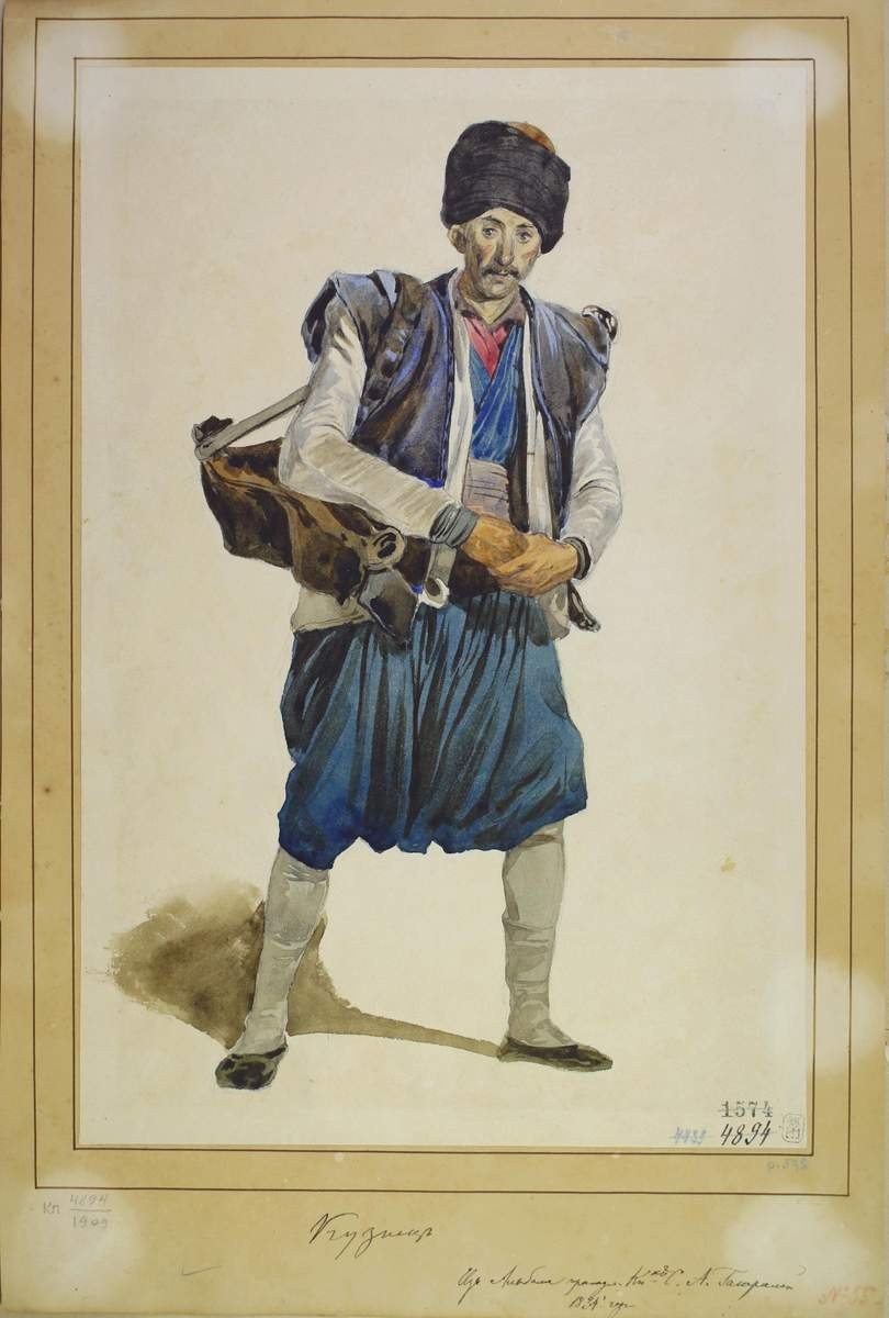 Кузнец, Grigory Gagarin, first half of the 1840s