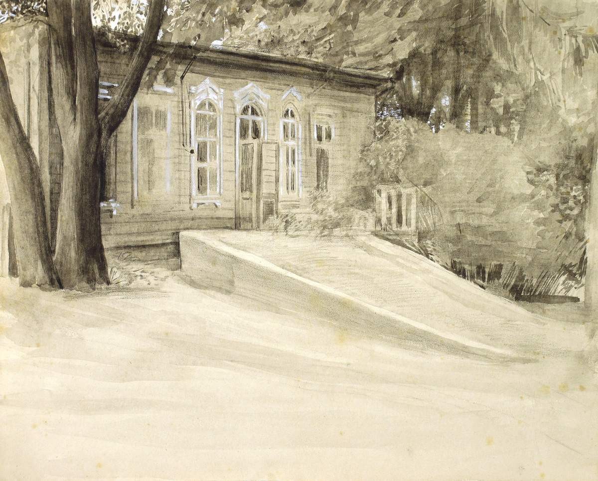 Дом в имении Егорьевское, Petr Ivanovich Neradovskiĭ, 1916