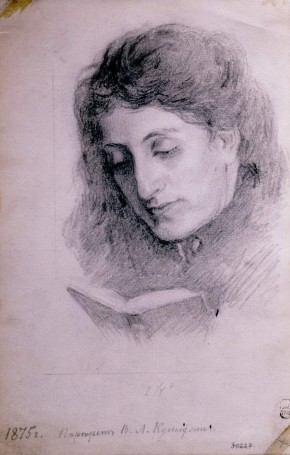 Портрет жены художника Веры Леонтьевны Куинджи