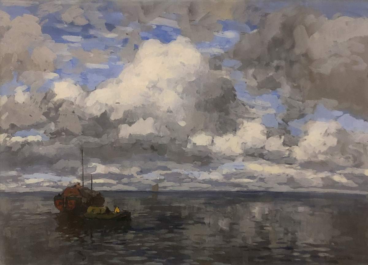 Облачный день, Gorbatov Konstantin Ivanovich, 1912