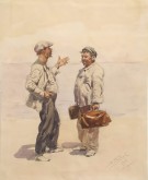 Алексей Максимович Горький и Александр Иванович Куприн