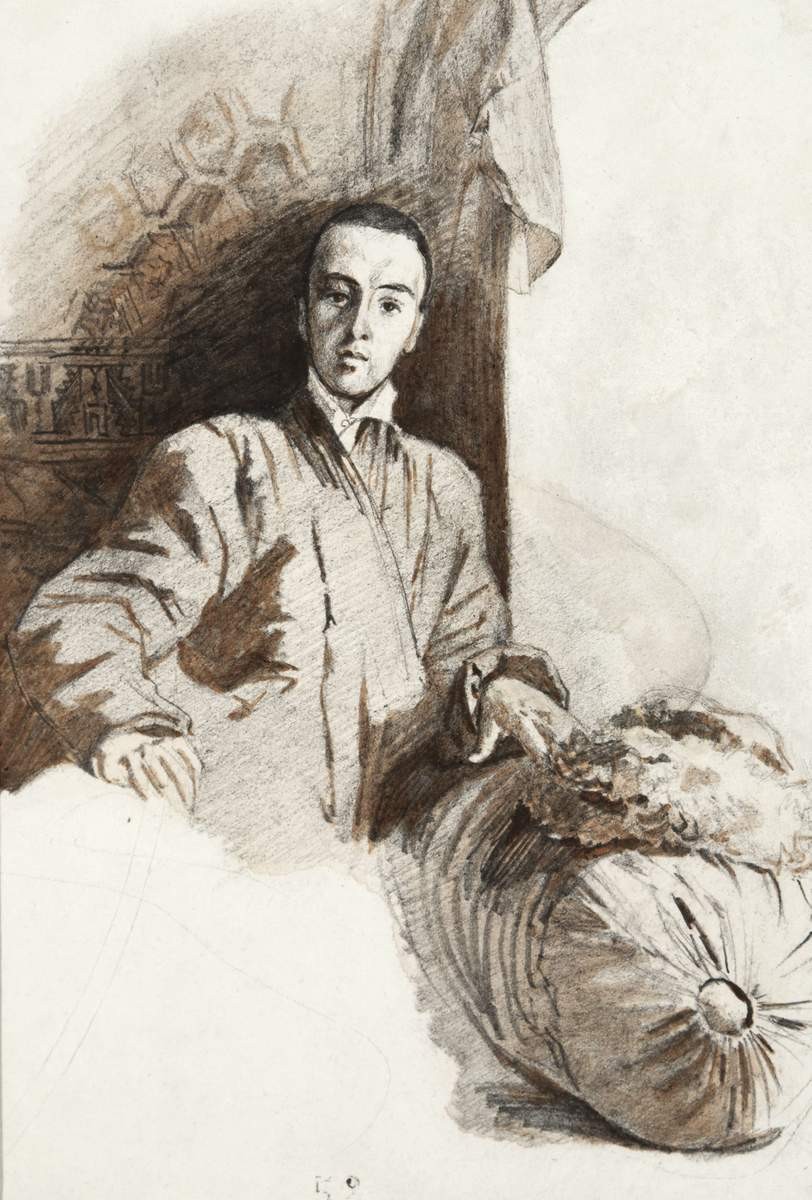 Портрет князя Александра Илларионовича Васильчикова (1818–1881), Grigory Gagarin, 1840–1841