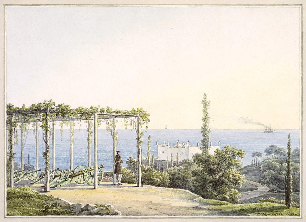 Вид в Мисхоре, Nikanor Chernetsov, 1834