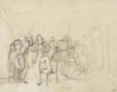 После свадьбы. Объяснение между купцом и женихом