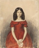 Портрет Н. П. Жданович в детстве