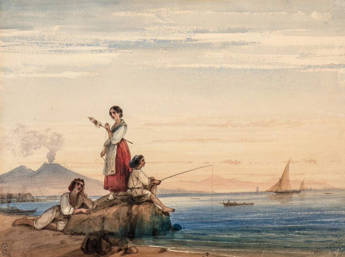 Вид на Неаполитанский залив, Ivan Aivazovsky, 1843