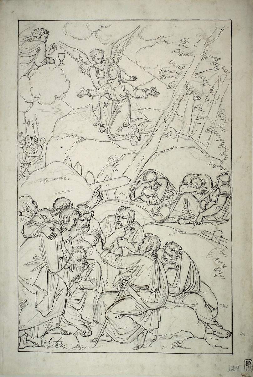Моление о Чаше, Aleksey Yegorov, first half of the 19th century