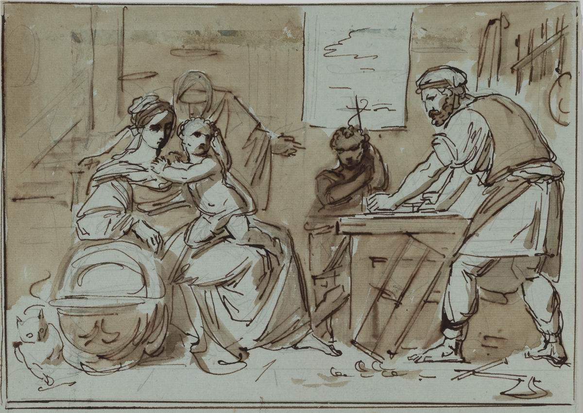 Святое семейство, Aleksey Yegorov, early 1820s